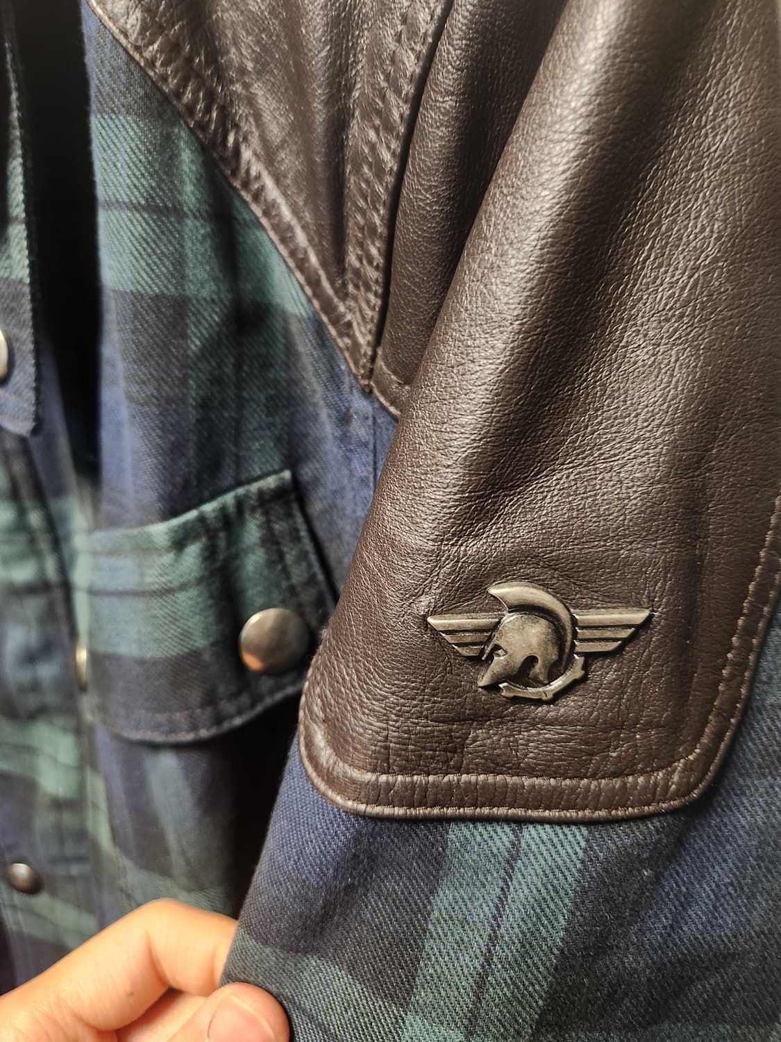 모런지(Morunge) 윌리엄 타탄체크 벨티드자켓 46 상품이미지3