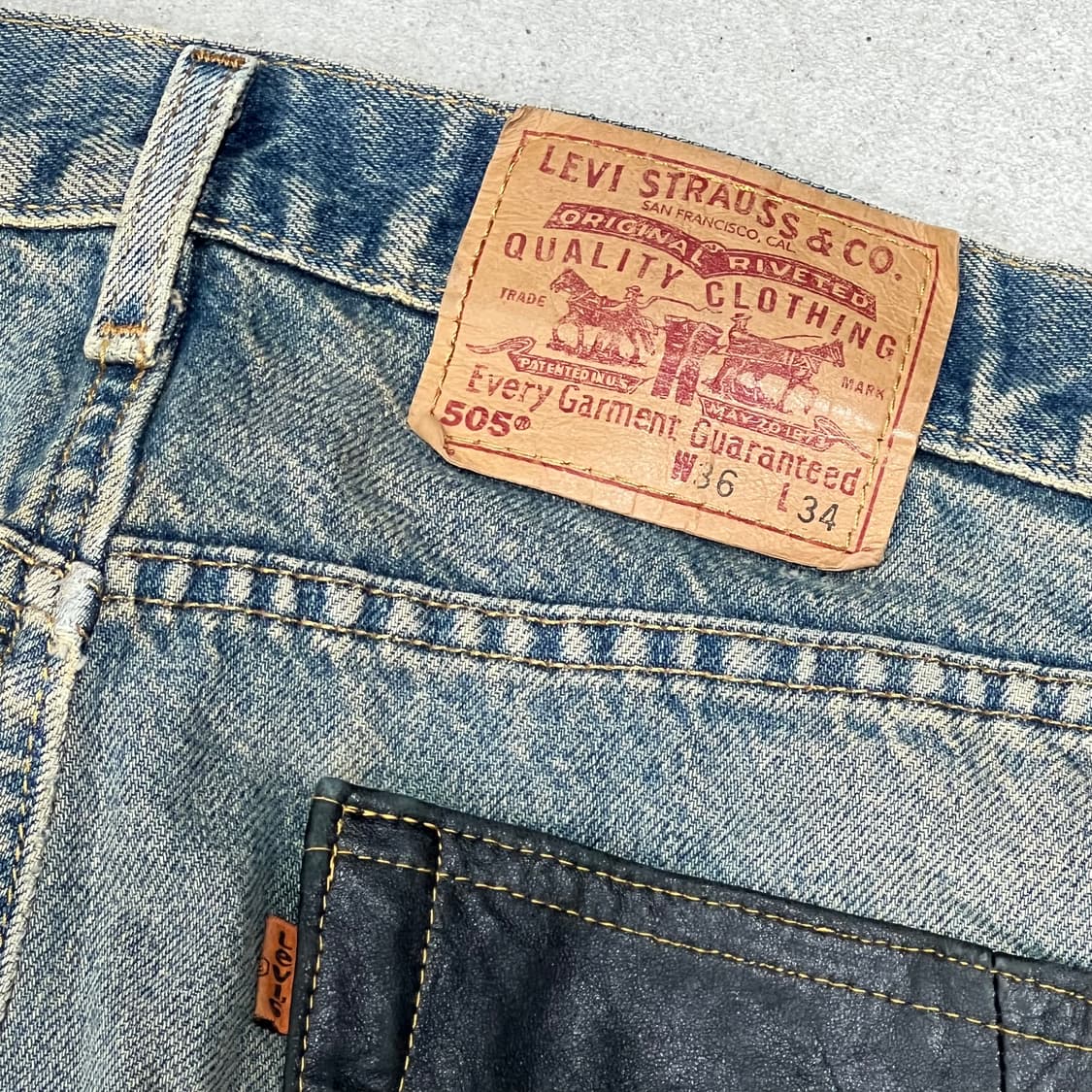 usa 리바이스 디스트로이드 데님팬츠 s09580 상품이미지6