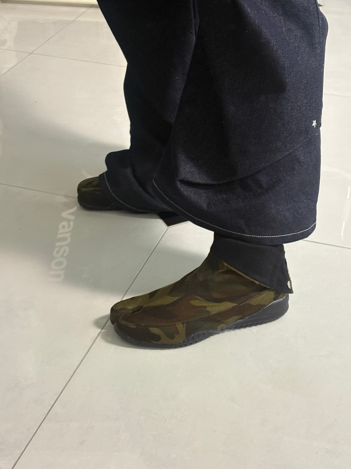 TABI-JI cotton shoes camo 타비 코튼 슈즈 상품이미지7