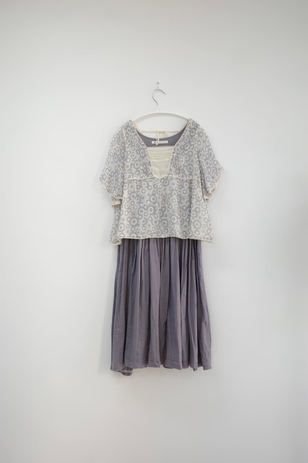 Light blue dot blouse 상품이미지5