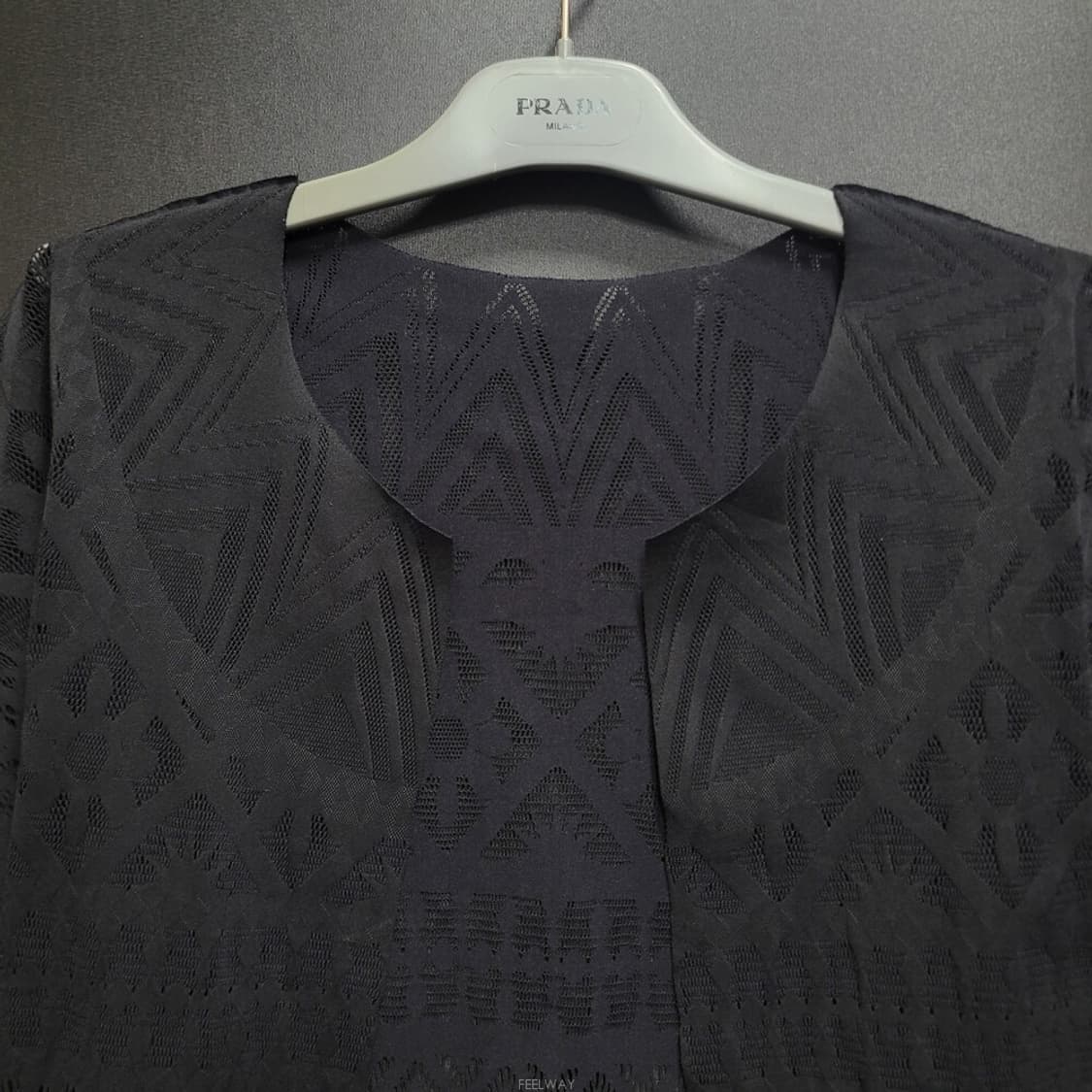 PLEATS PLEASE 플리츠플리즈 시스룩 오픈 가디건 상품이미지2