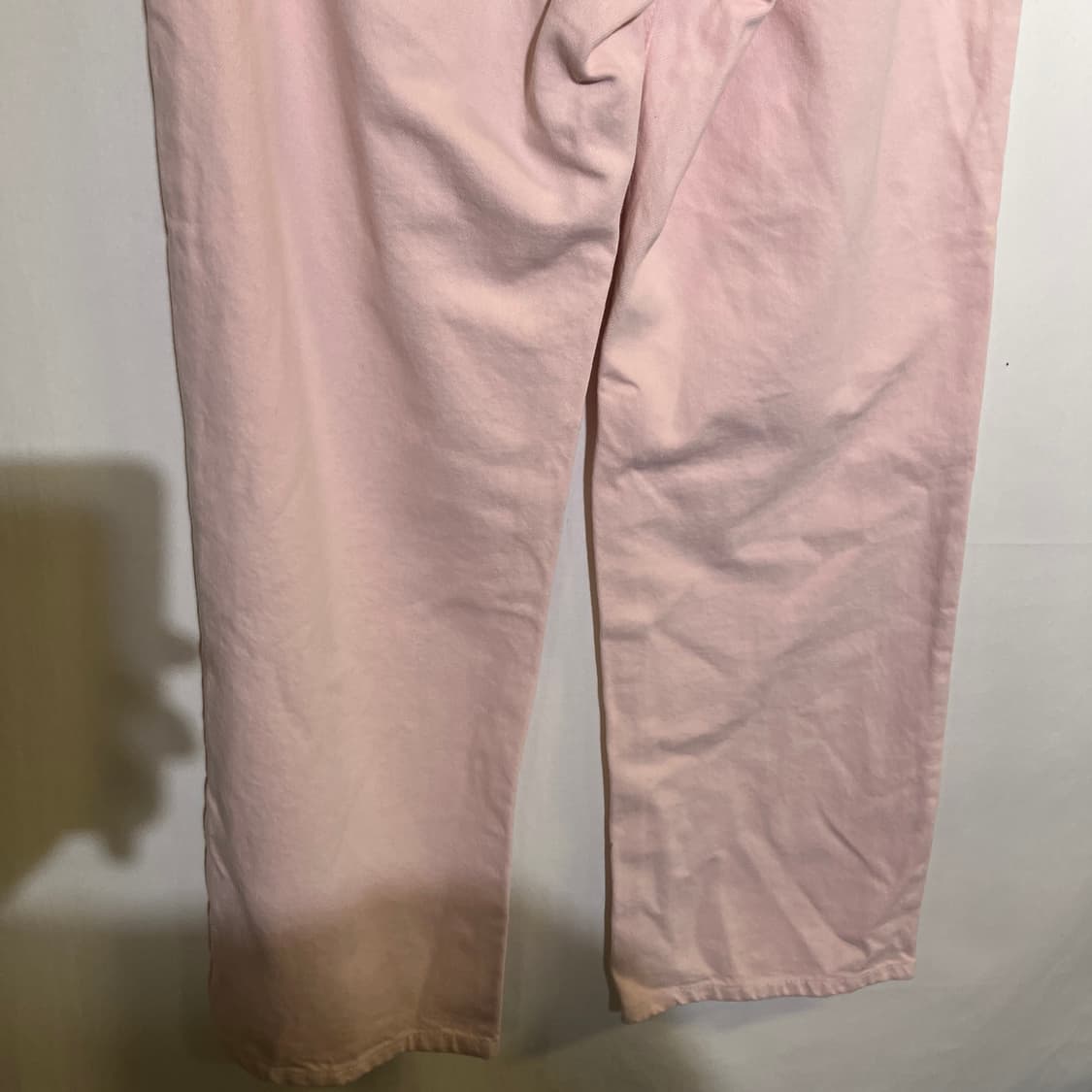 25-26인치)H&M 핑크 와이드 데님 청바지 상품이미지6