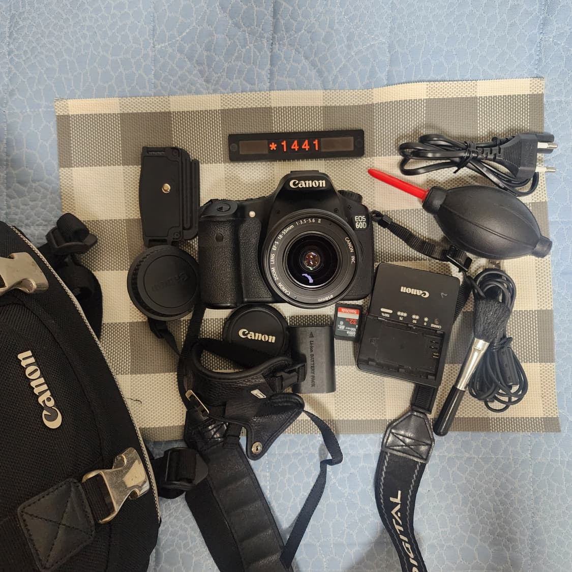 캐논 EOS 60D 디지털카메라 가방 세트 상품이미지1