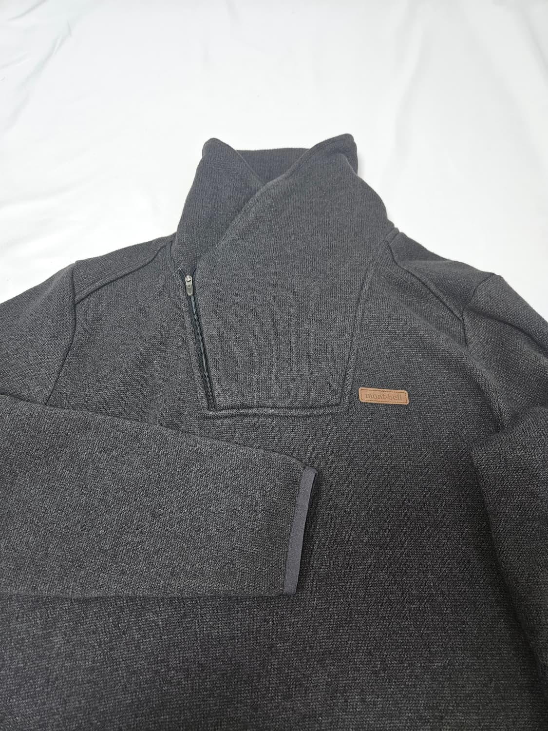 몽벨 일본 하이넥카라 니트플리스 후리스 트레일 고프코어 울터치 XL 상품이미지1