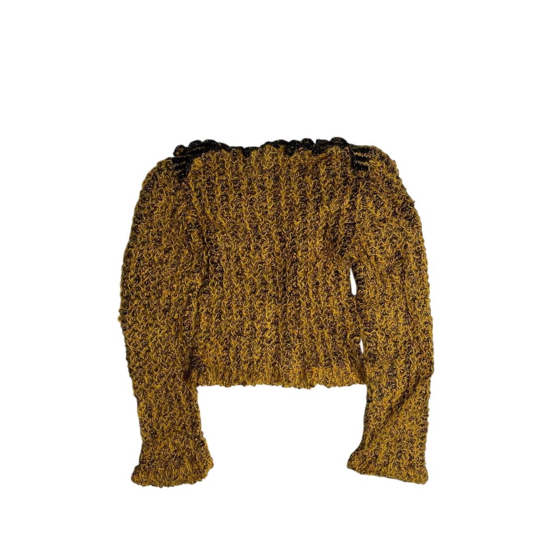 Antoine 모헤어 블렌드 엘로우 니트(france made) 상품이미지1