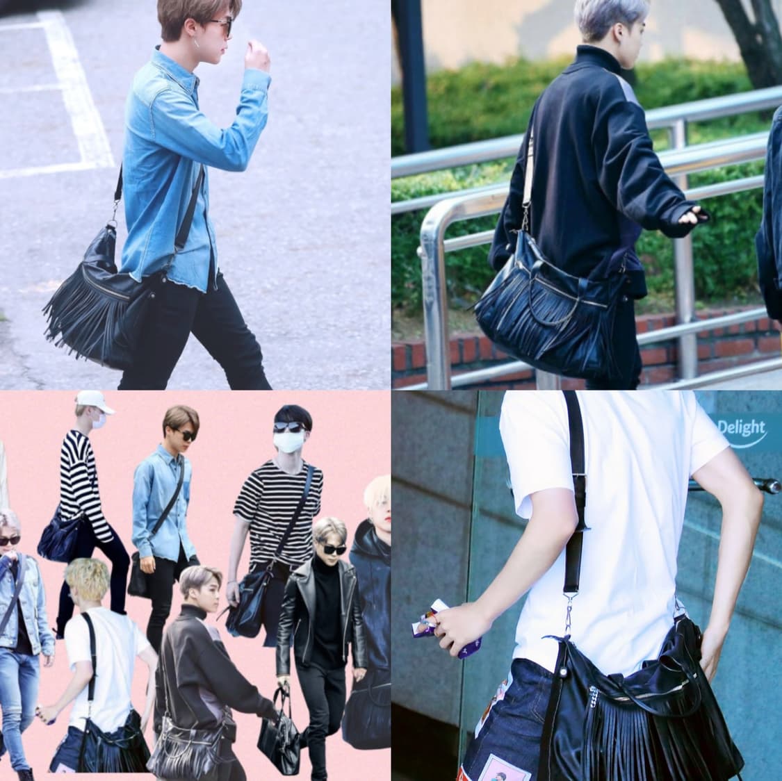 bts 지민 착용 생로랑 가방 상품이미지1