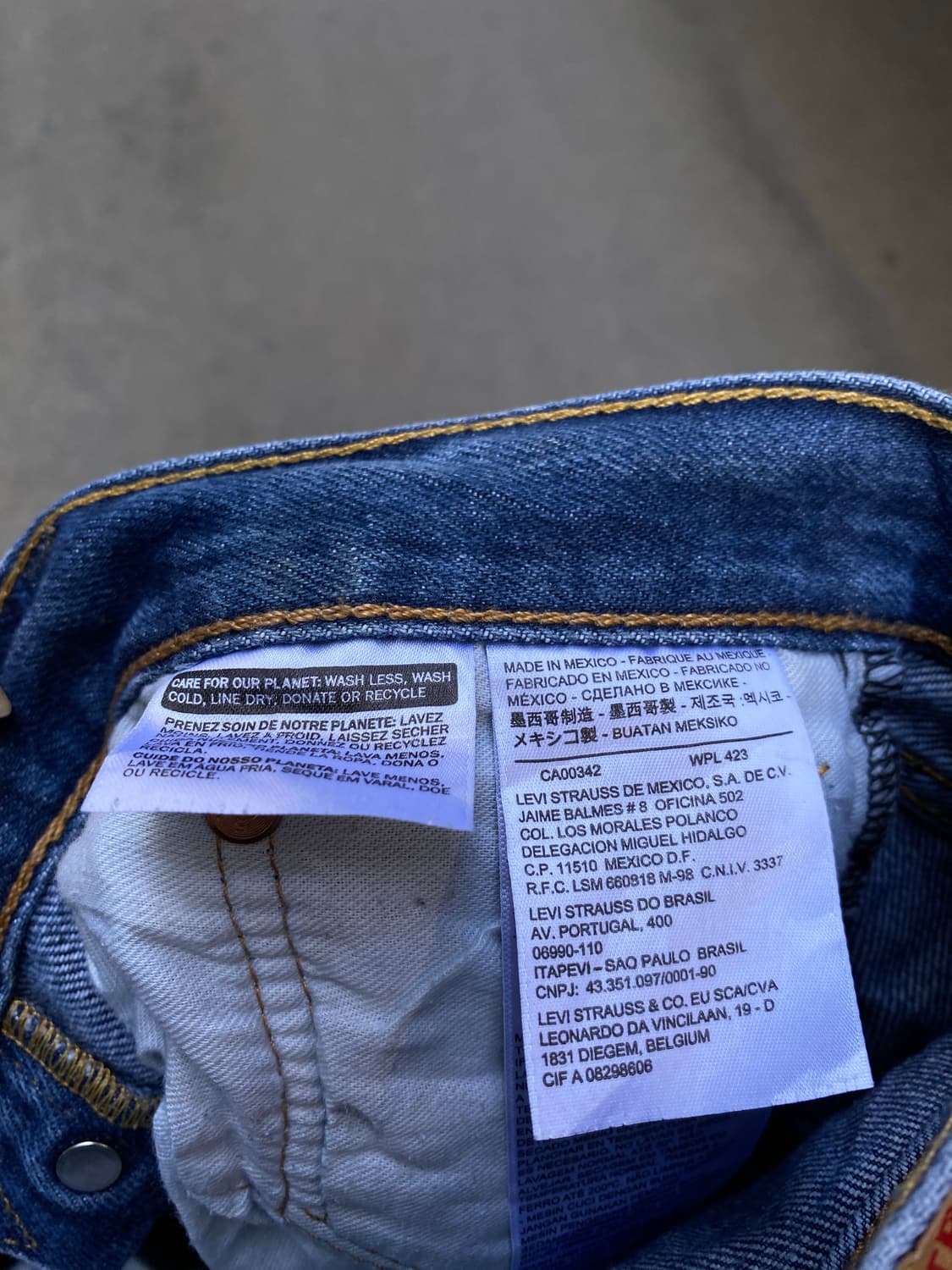 🌊Levis 501XX denim pants 상품이미지6