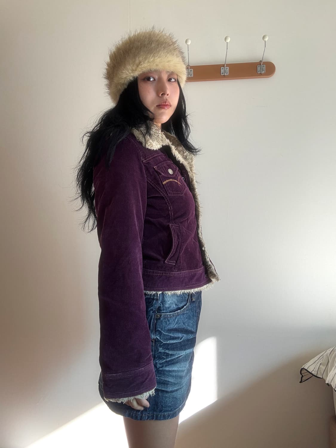 퍼플 코듀로이 자켓 상품이미지4