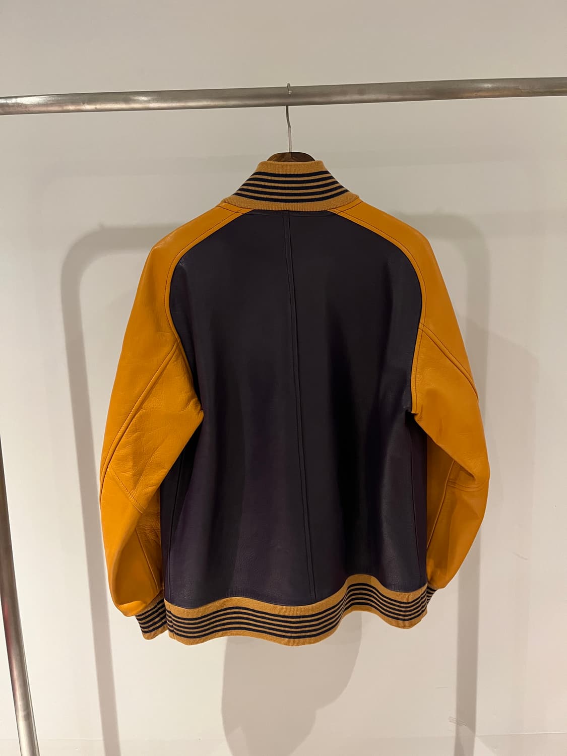 Needles Cowhide Leather Award Jacket 상품이미지4