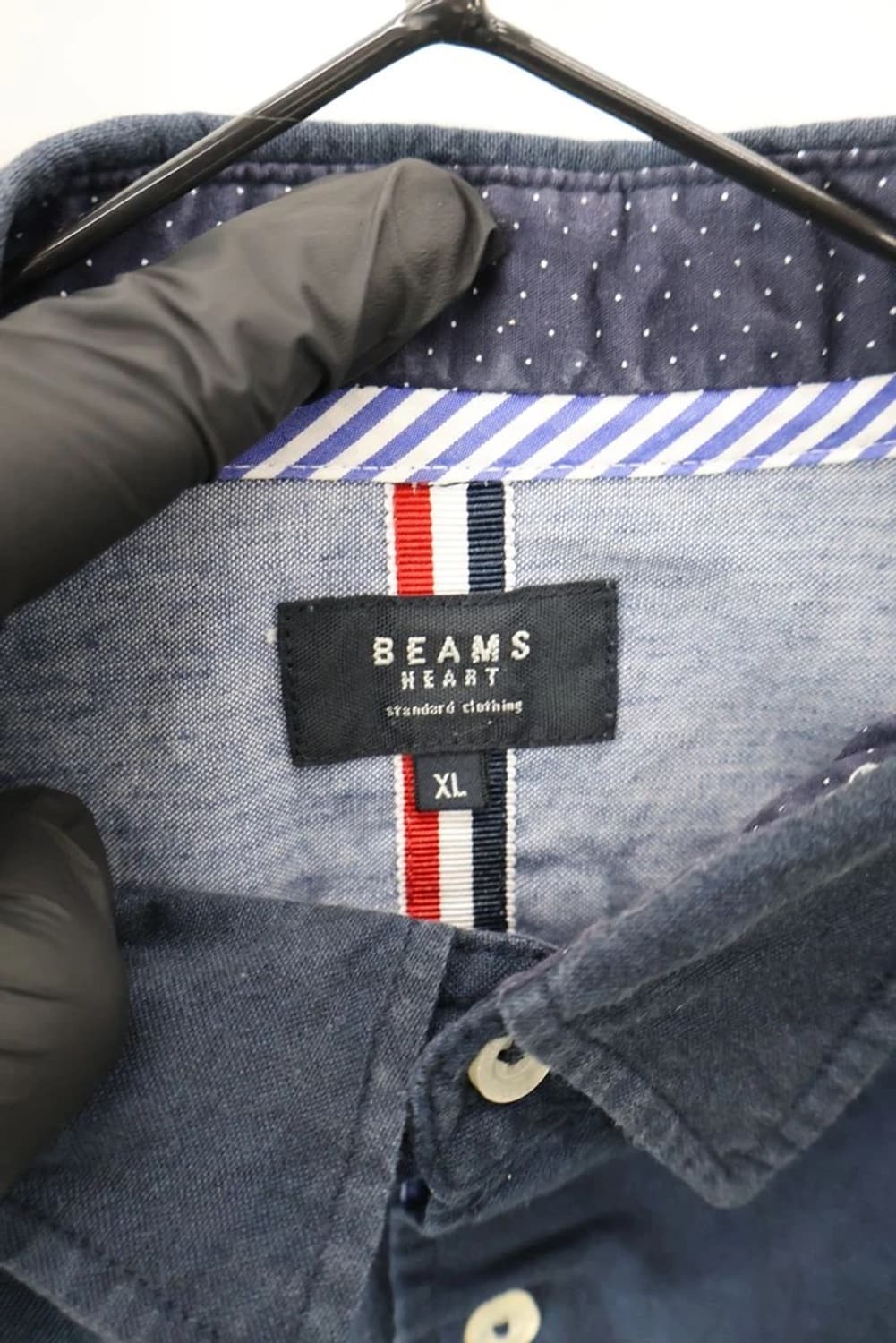 Beams Heart Color Block Shirt 상품이미지5