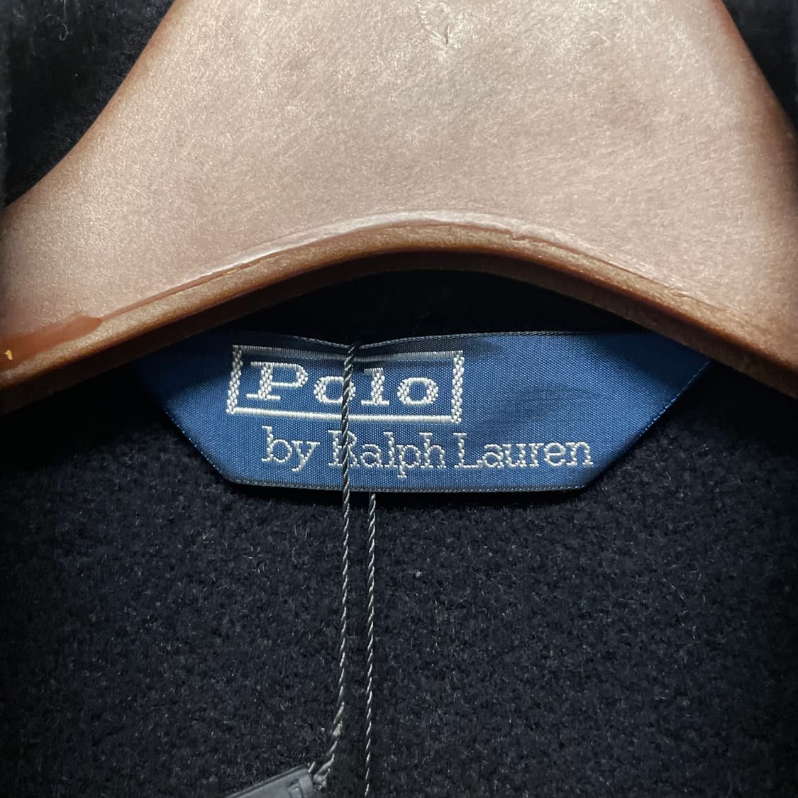 00s 폴로 랄프로렌 클래식 블랙 울 더플 코트 떡볶이 코트 N215 상품이미지8