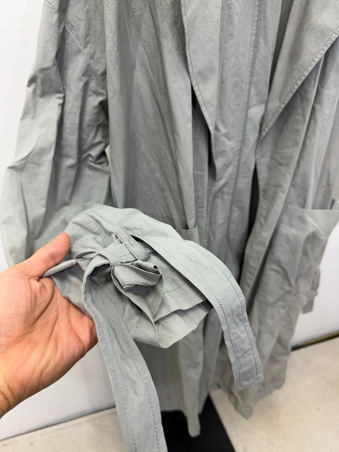 정품) 마쥬 여성 트렌치 코트 바람막이 1 상품이미지3