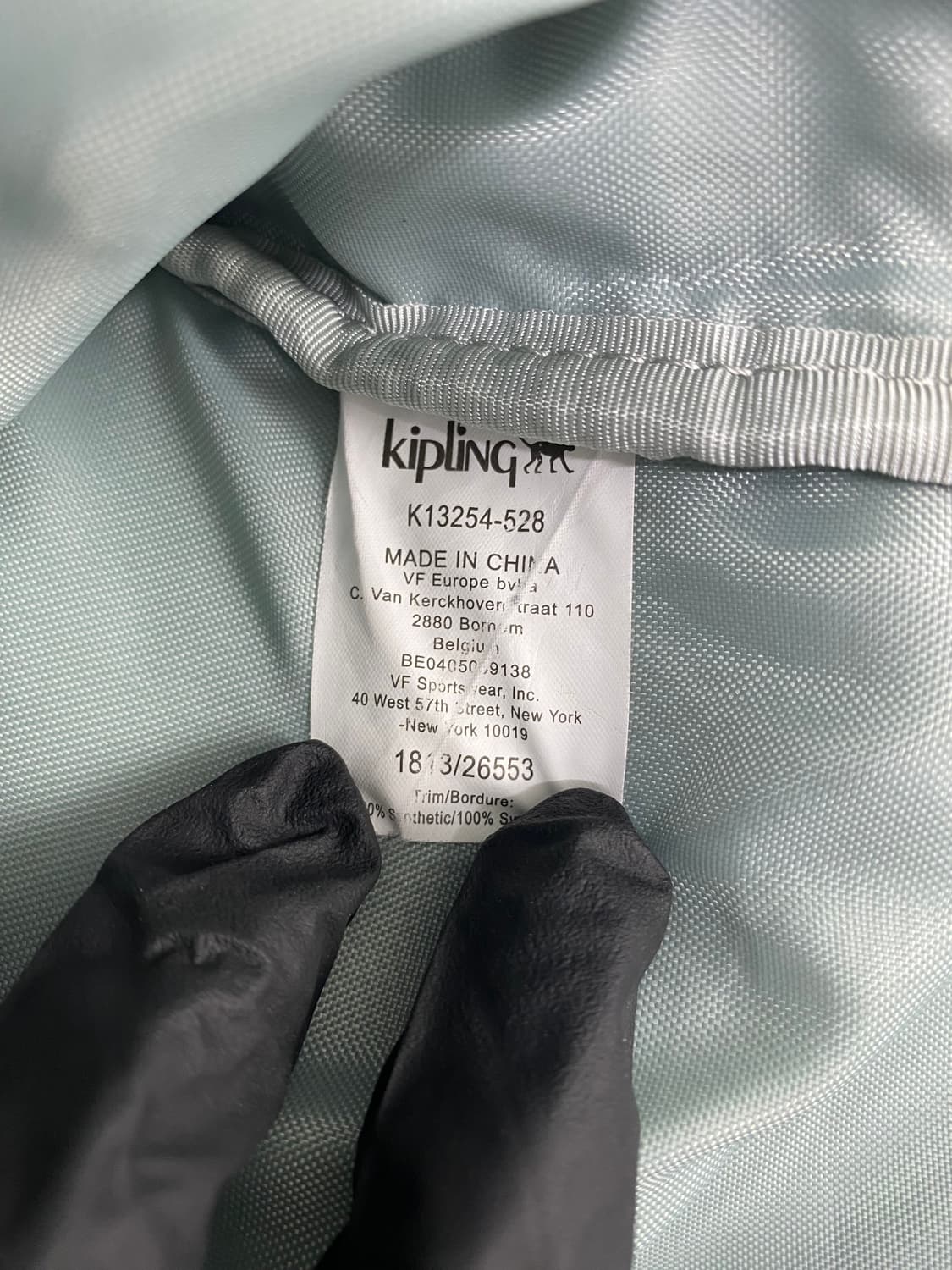 Kipling 키플링 스카이블루 y2k 백팩<106> 상품이미지7