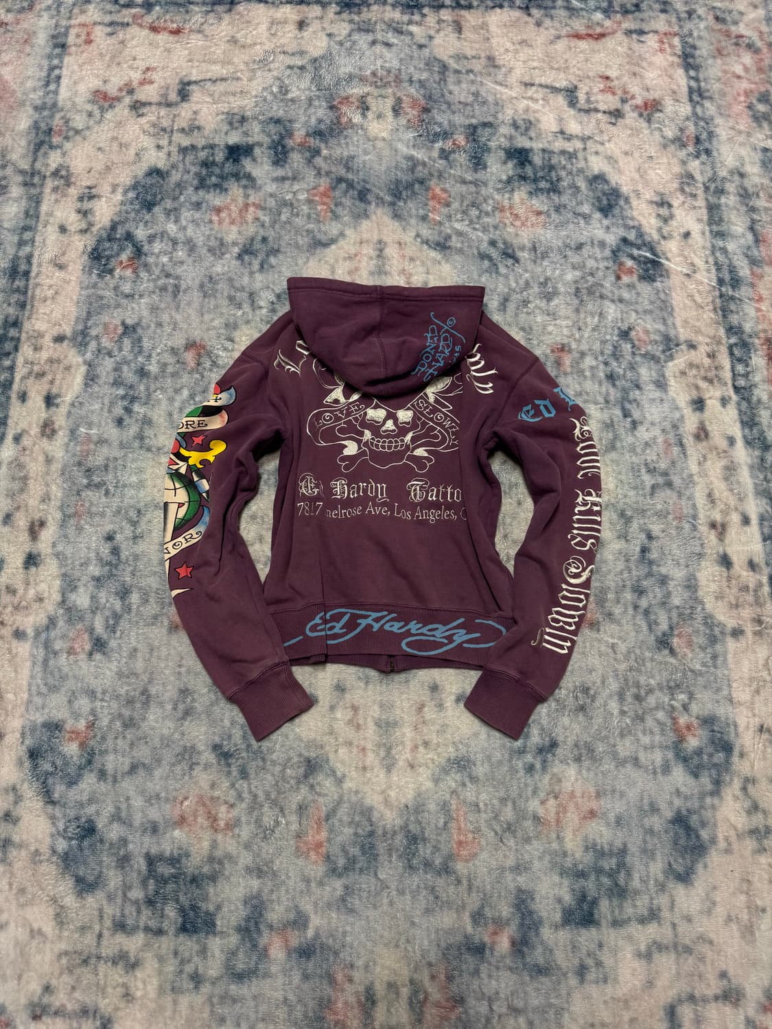 Ed hardy 00s embroid tatto hoodie 상품이미지7