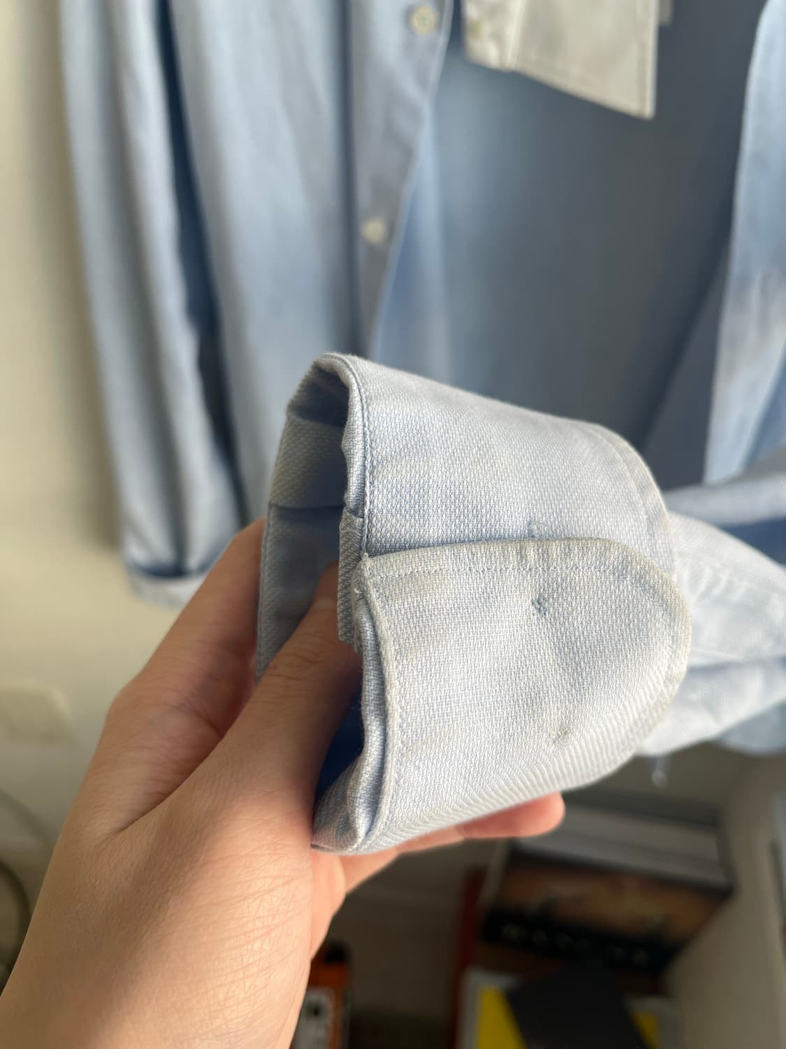 빈티지 마르지엘라 2008 카라 탈 부착 셔츠 상품이미지5