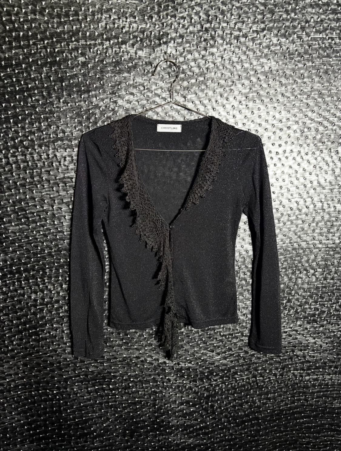 Crestline 글리터 가디건 상품이미지1