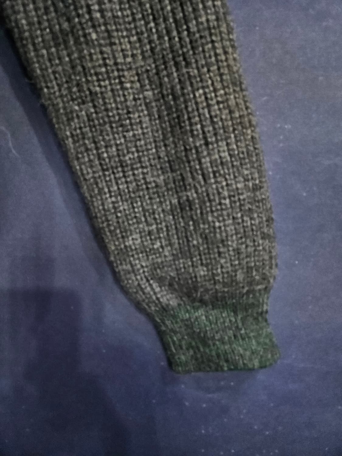 시스템옴므 투톤 남성 슬림핏 100 니트 상품이미지5