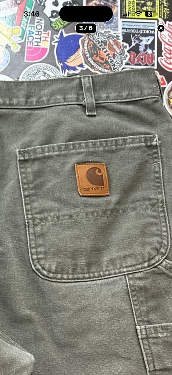 칼하트 b11 싱글니 모스그린 36 상품이미지7