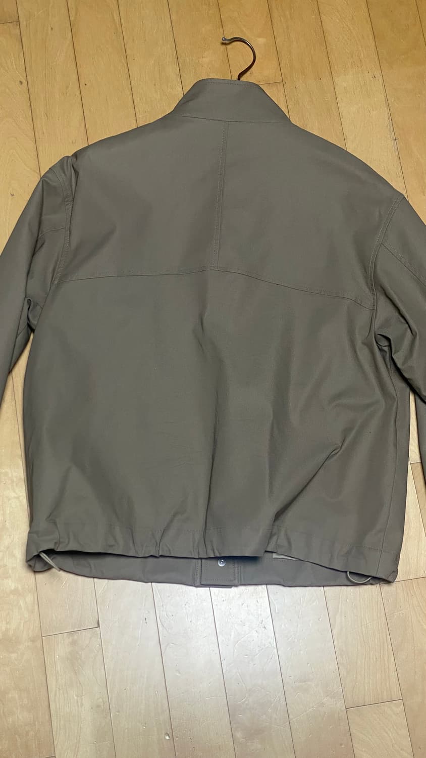 아워스코프 하프넥 블루종 베이지 1사이즈 상품이미지3