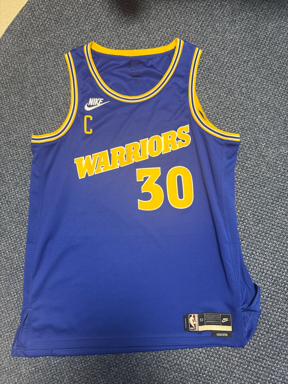 [XL,52] 나이키 nba 스테픈 커리 져지 스윙맨 클래식에디션 상품이미지1