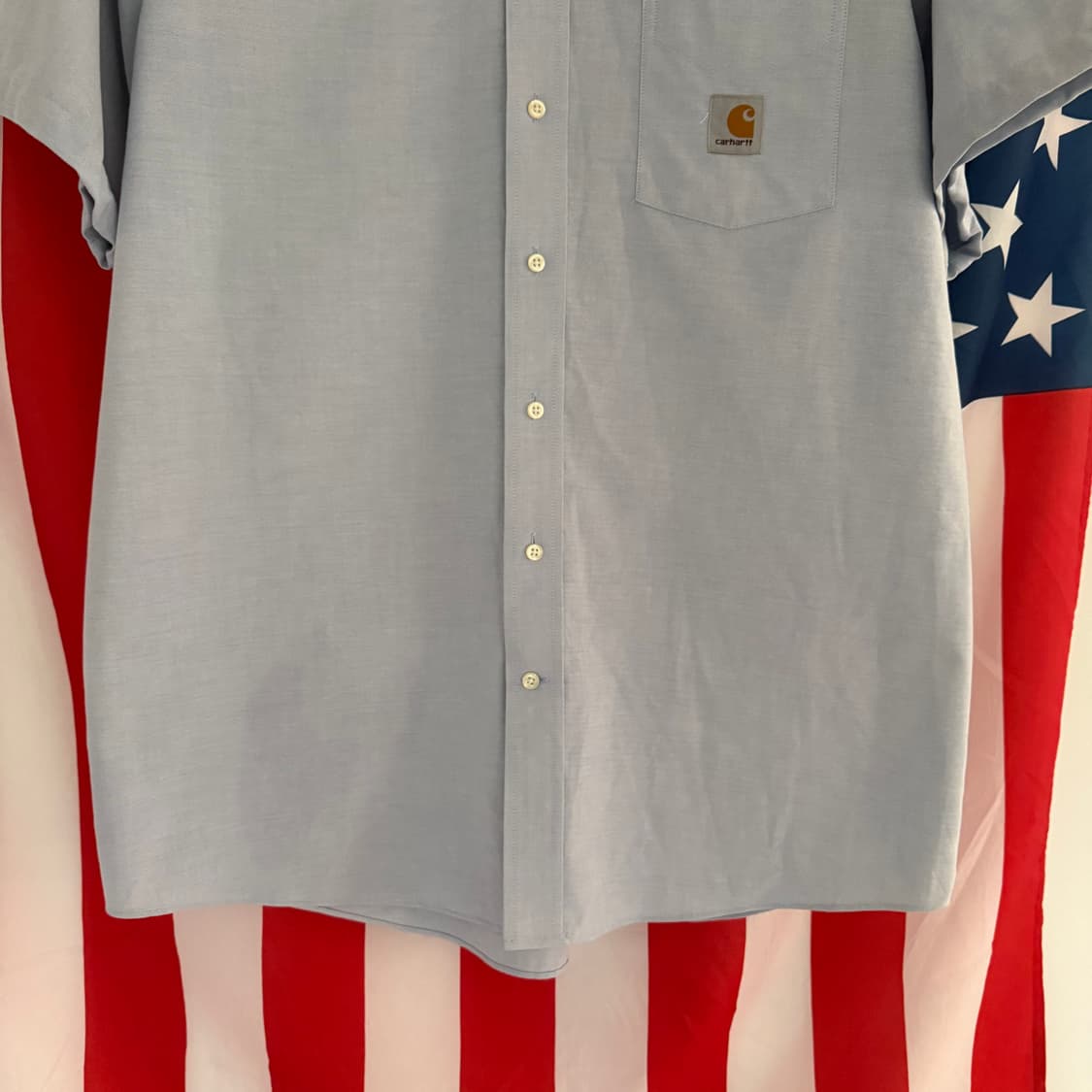 [L] 칼하트 carhartt 리메이크 반팔 셔츠 - 3 상품이미지4