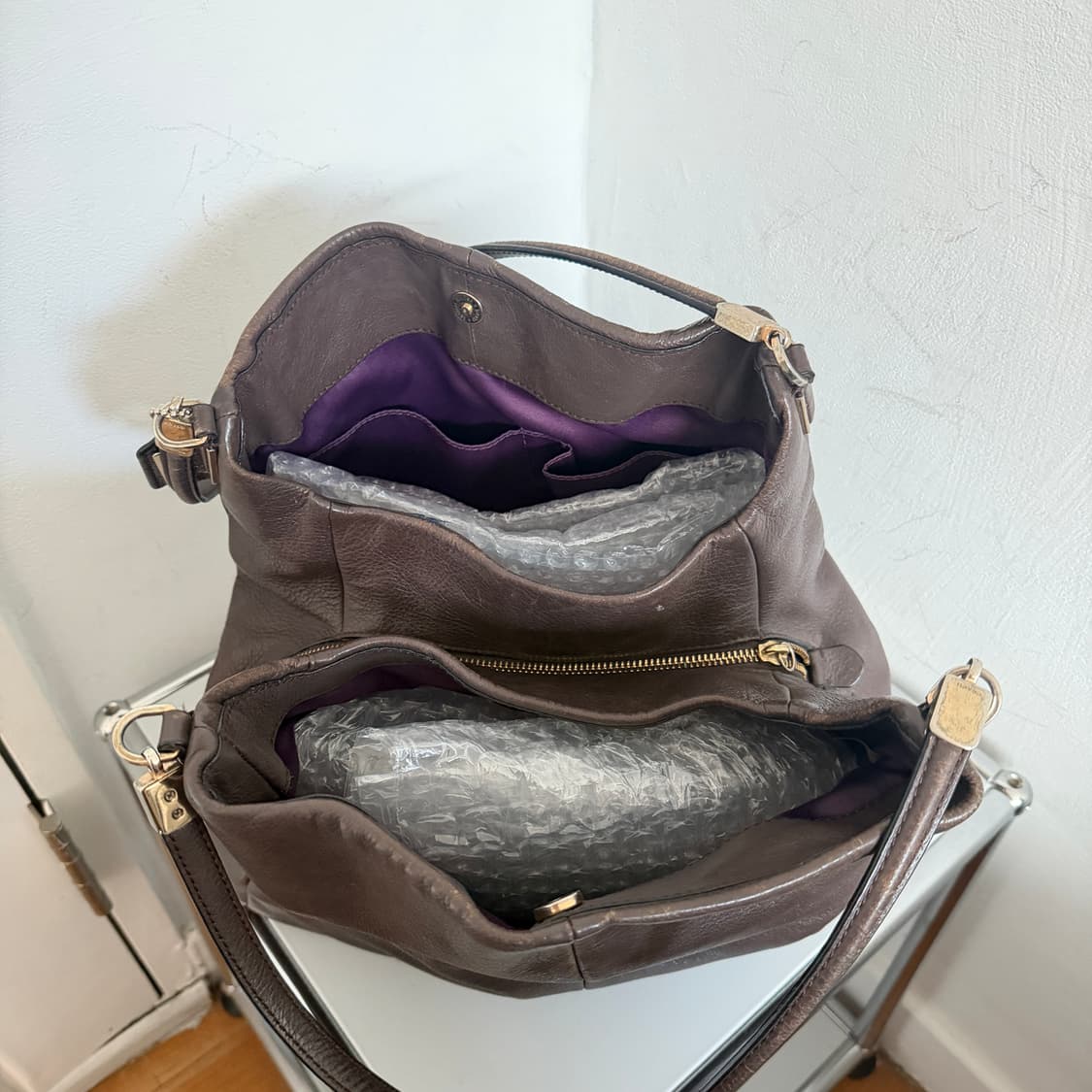  Coach leather hobo bag 상품이미지6