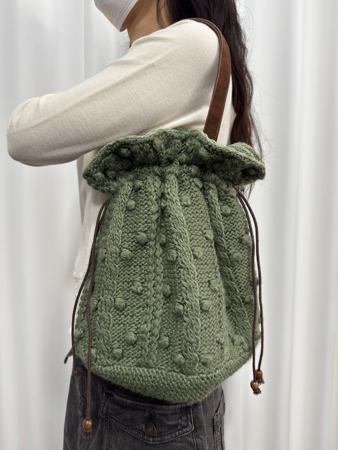 mori knit string bag 상품이미지7