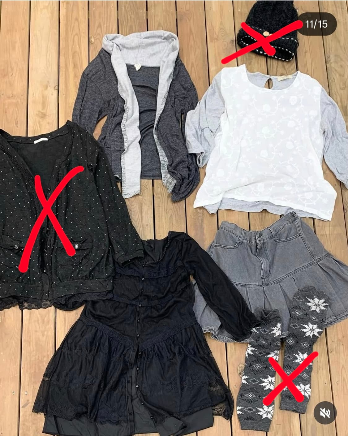 도쿄모리 무채색모리 모리걸 코디 판매합니다!! 엑시즈팜 상품이미지6