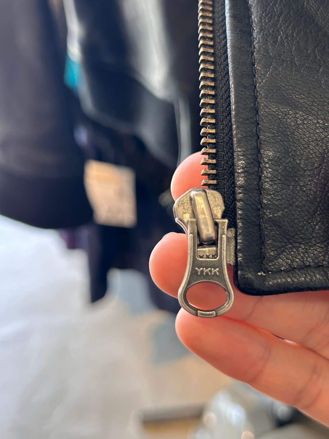 염소가죽 레더블루종자켓 GoatLeather 상품이미지9