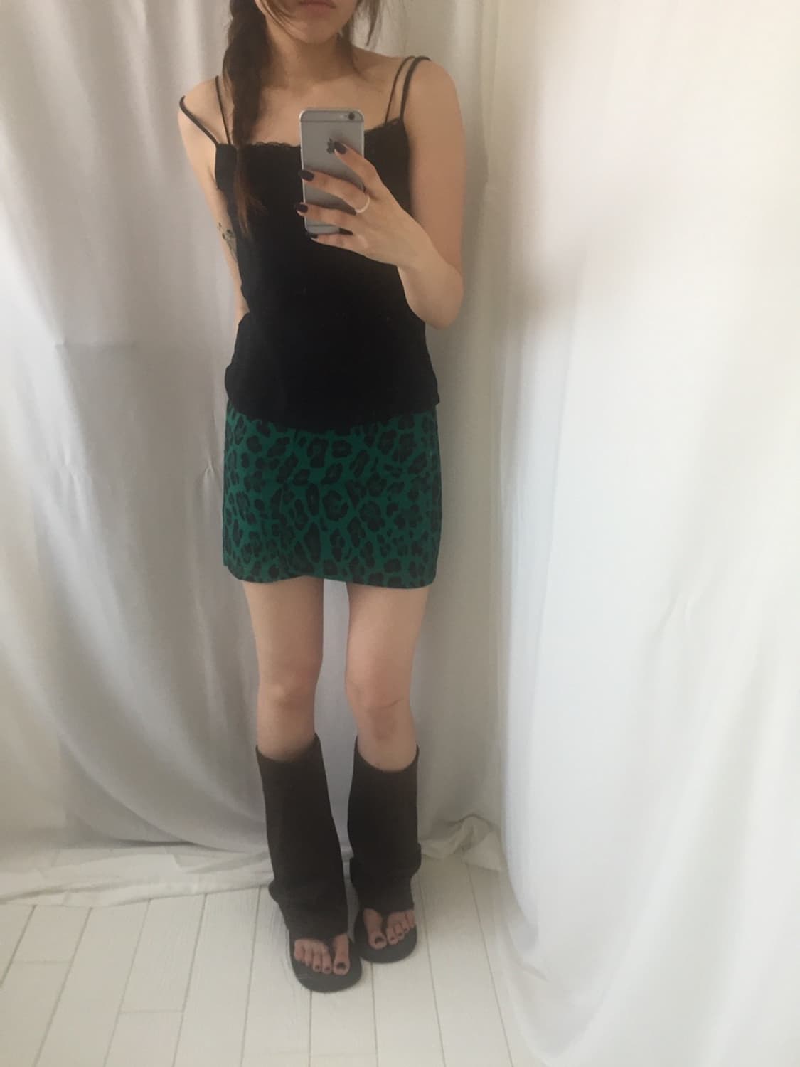 663. black lace sleeveless 상품이미지5
