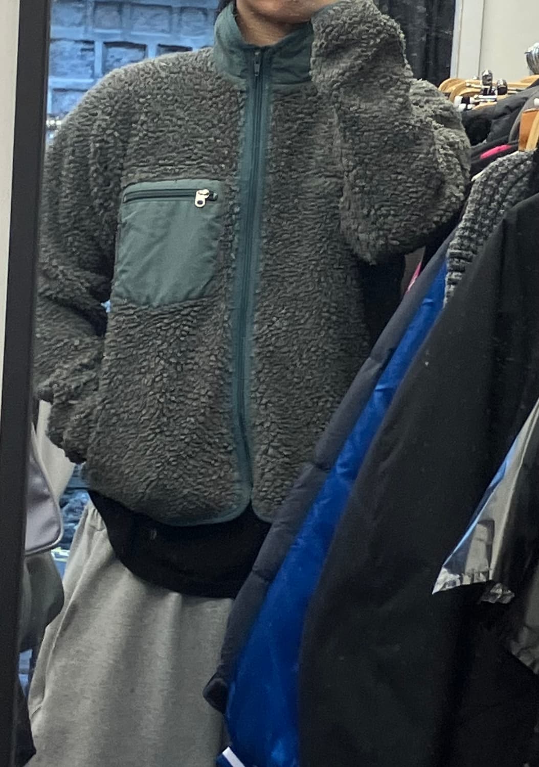 파타고니아 클래식 레트로 딥파일 플리스 그린 상품이미지6