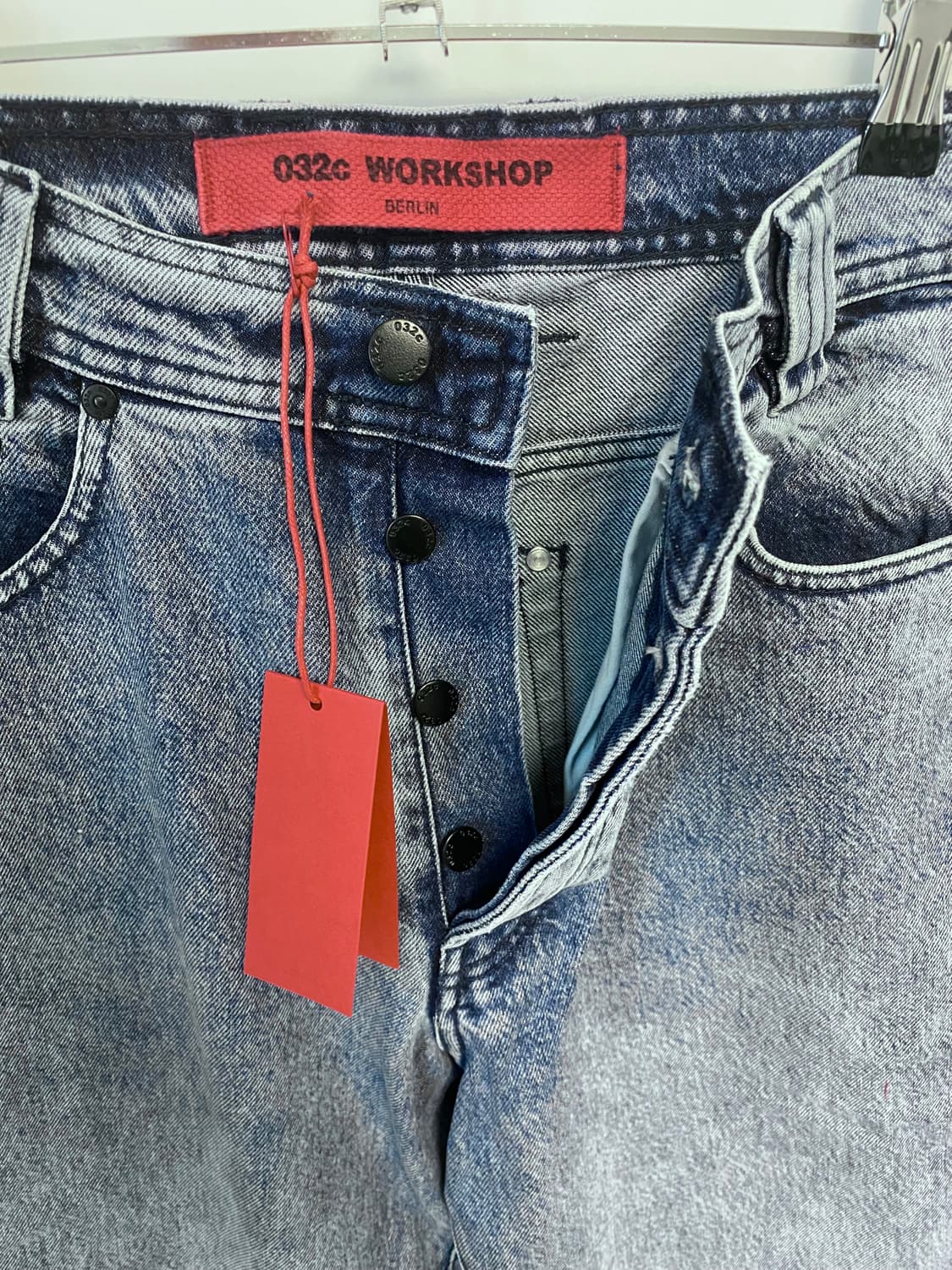032c “NEXT” light blue jeans 상품이미지5