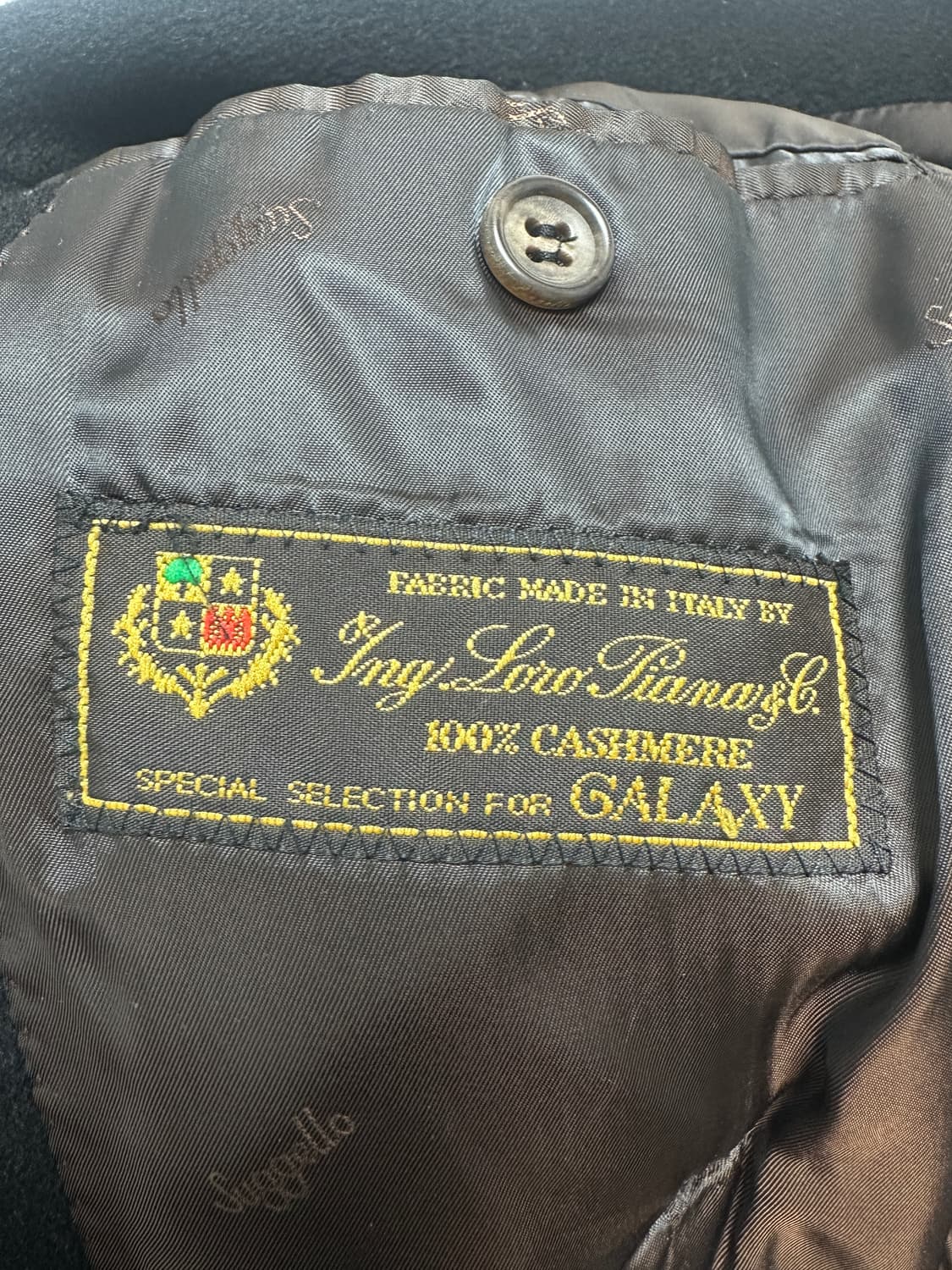 Jp vtg 캐시미어 100% 싱글 코트 상품이미지5