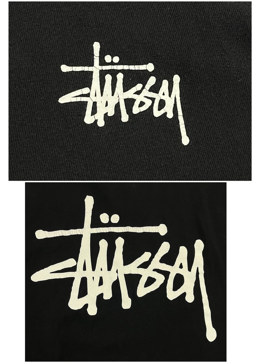 스투시 베이직 로고 반팔티 블랙 M #csz4126 상품이미지10