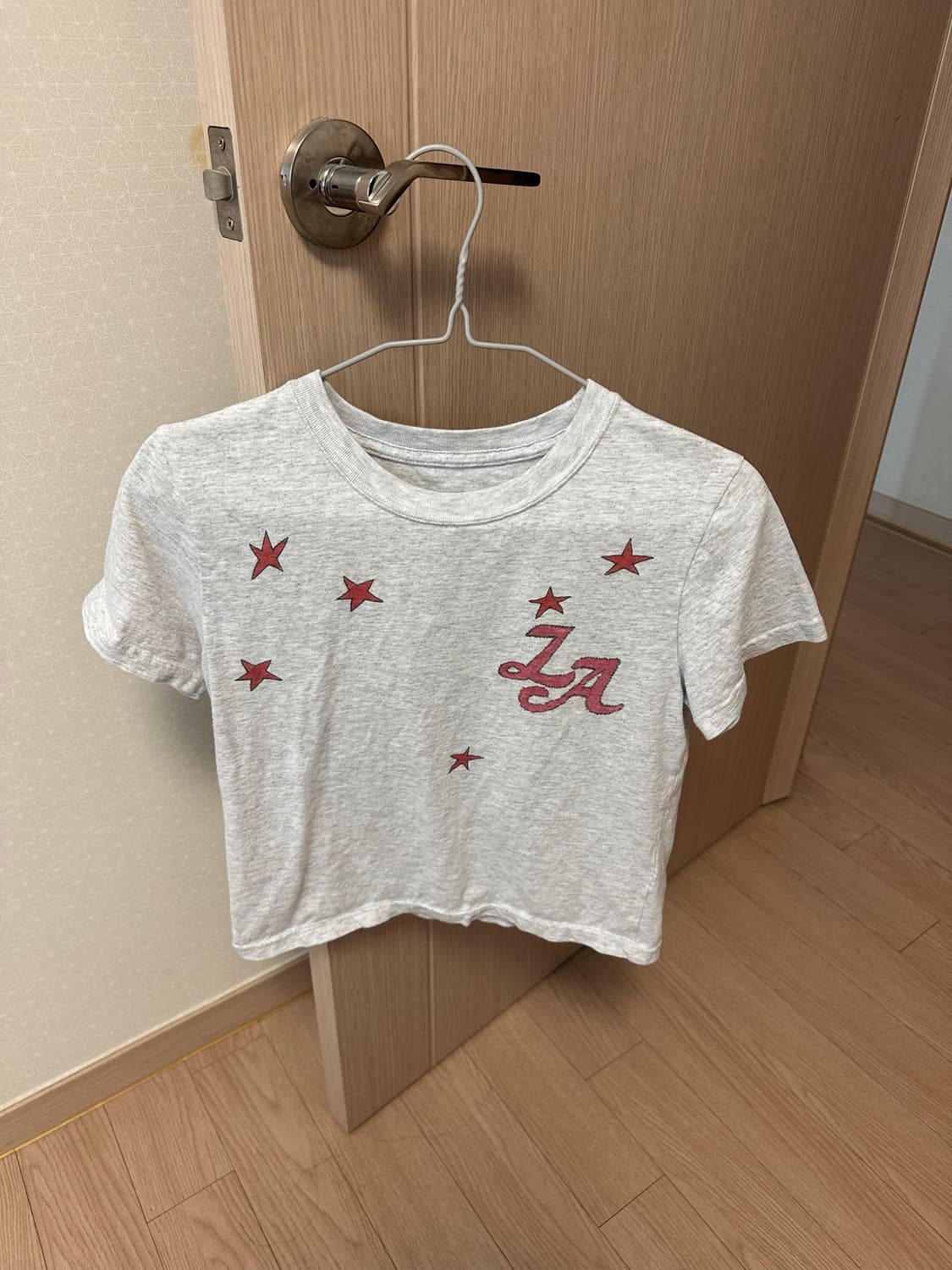 이스트쿤스트 LA STAR TEE_LIGHT GREY 상품이미지1