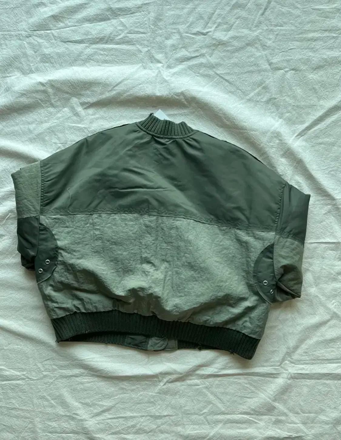 자라(ZARA)/패치워크봄버재킷/xs 상품이미지3