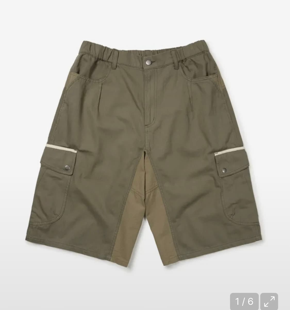 ETCE MIXED CARGO SHORTS (Beige L) 상품이미지1