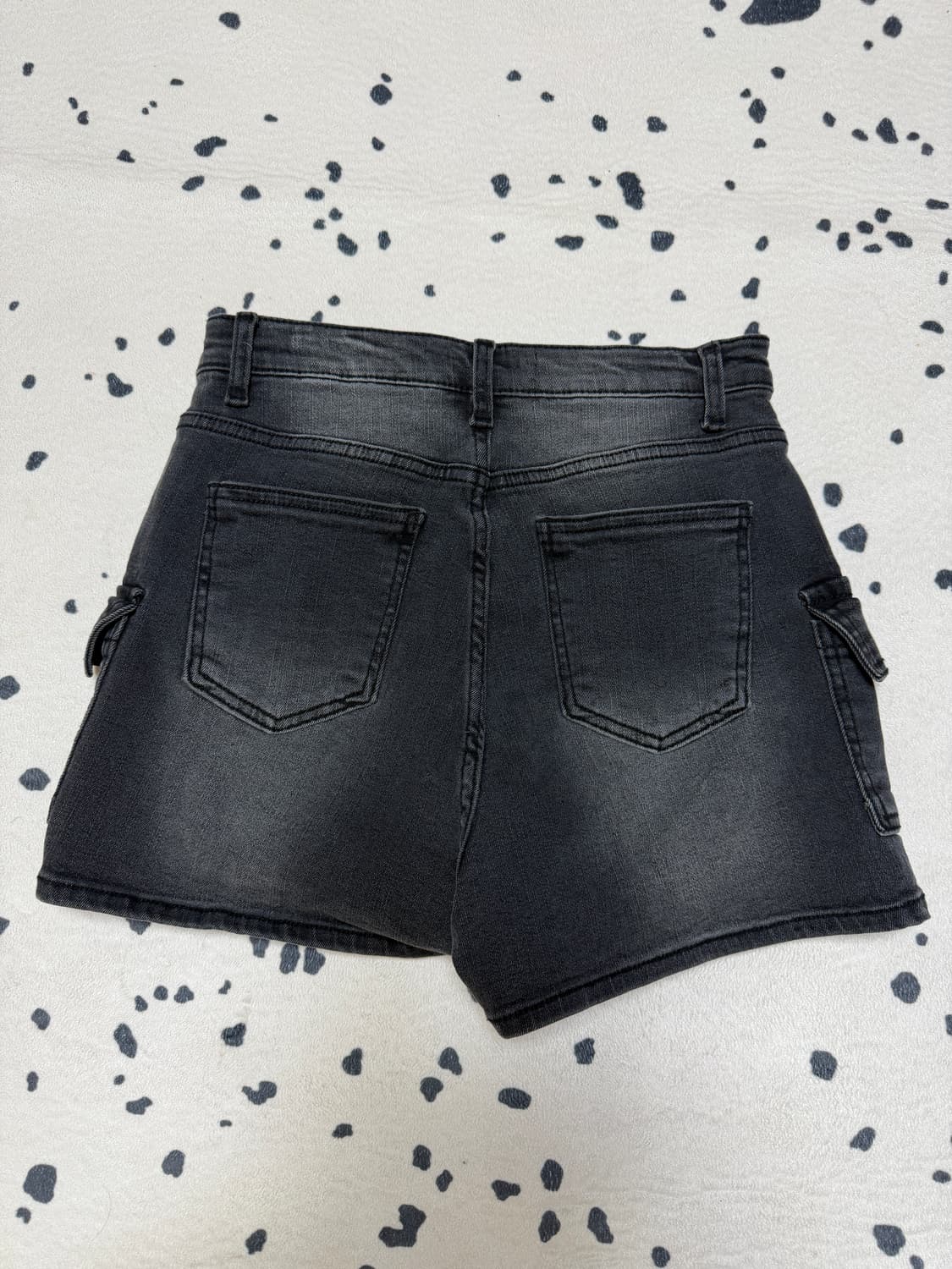 히프나틱 자체제작 하이웨스트 카고 숏 팬츠 상품이미지6