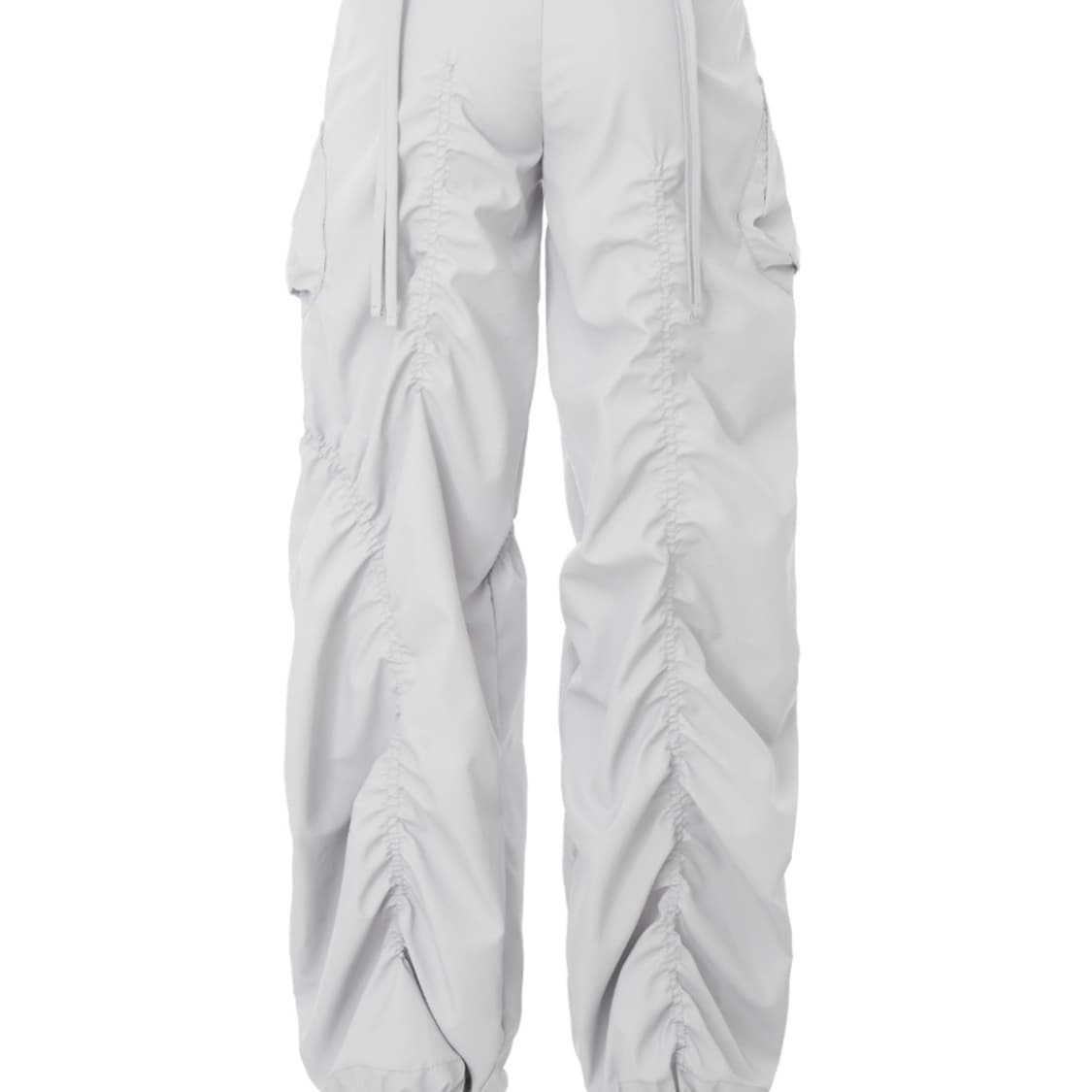 나체 Nache Smocking Convex Pants 라이트 그레이 상품이미지2