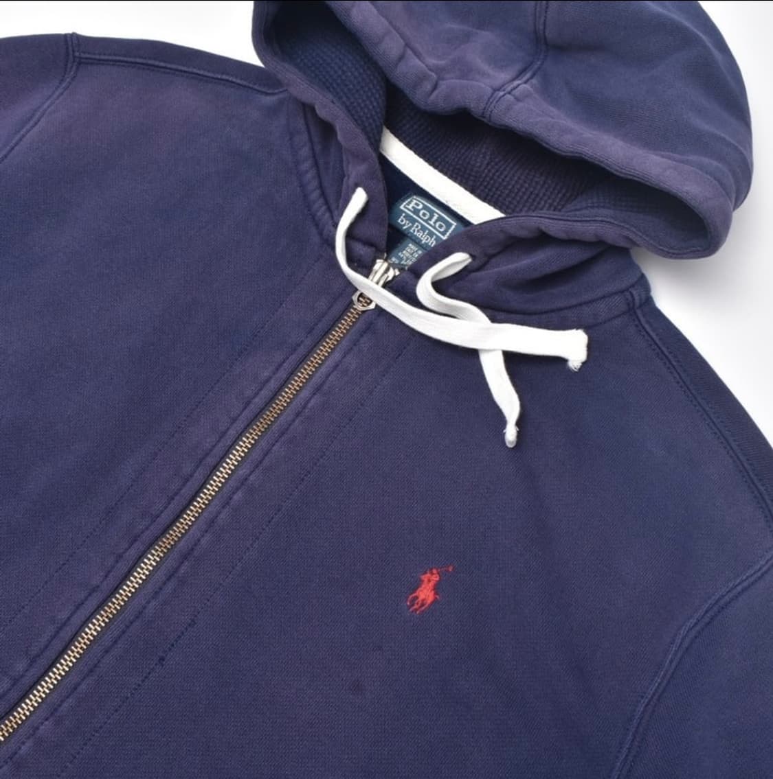 [XL] 빈티지 썬페이드 폴로 후드집업 상품이미지2