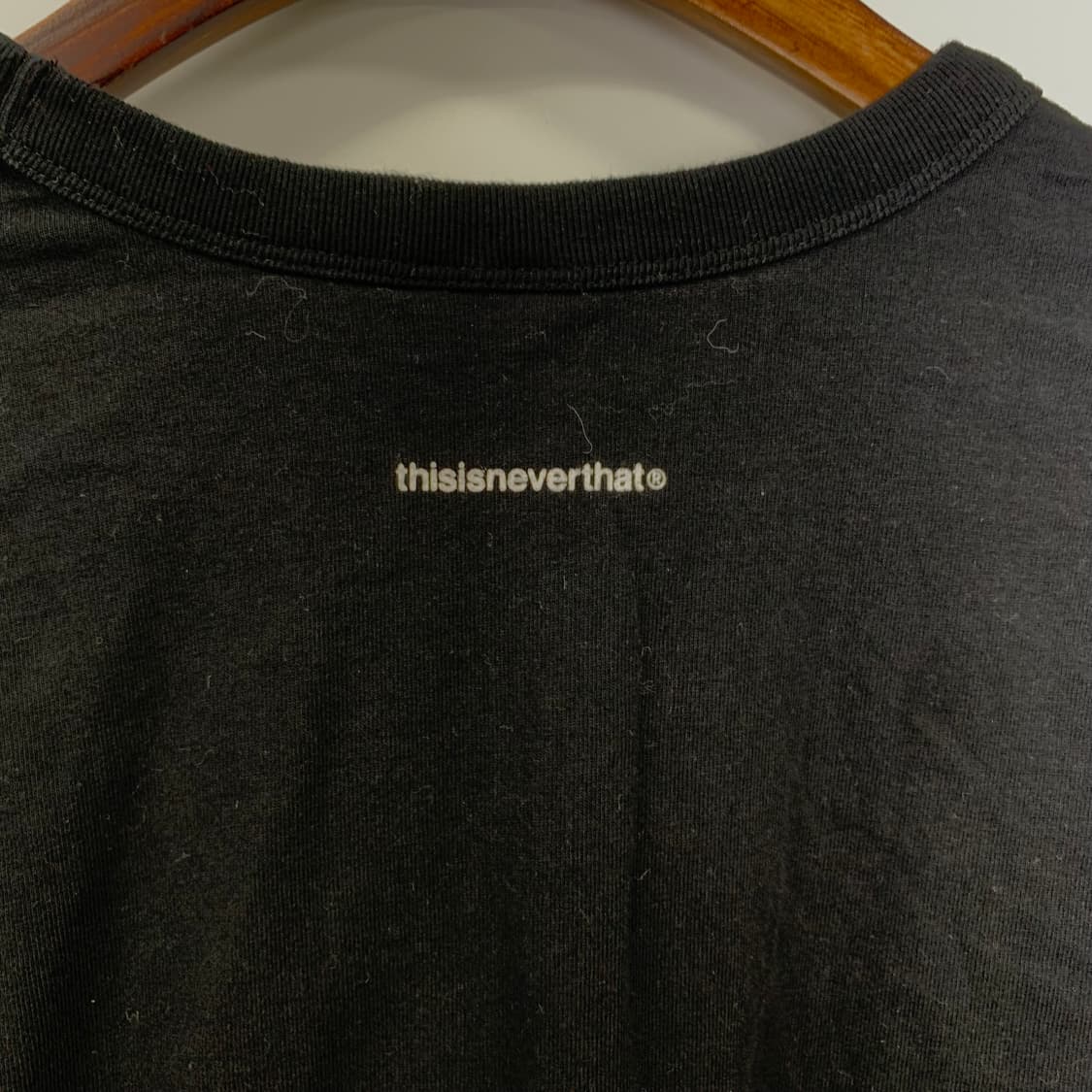 디스이즈네버댓 스펠아웃 블랙 롱슬리브 긴팔티 상품이미지5