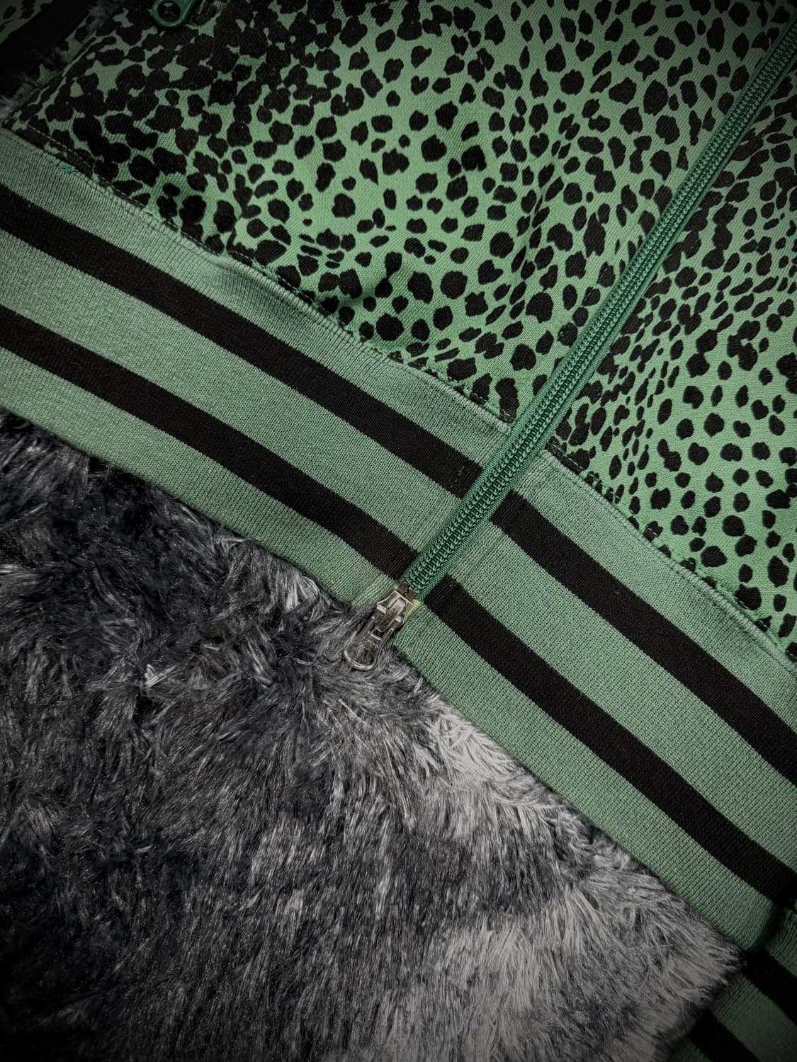 Hysteric Glamour 그린 레오파드 트랙탑 상품이미지6