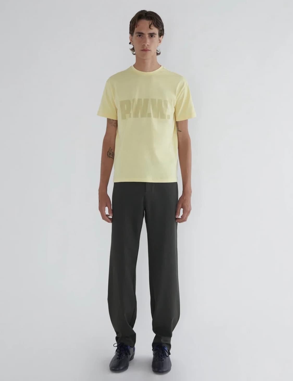 (L,XL) 팔로마울 Donde 티셔츠 옐로우 상품이미지2