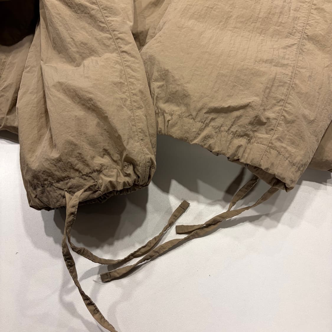 [S] 나이키 우먼 NSW 하이웨스트 카고 조거 팬츠 베이지 C319 상품이미지8