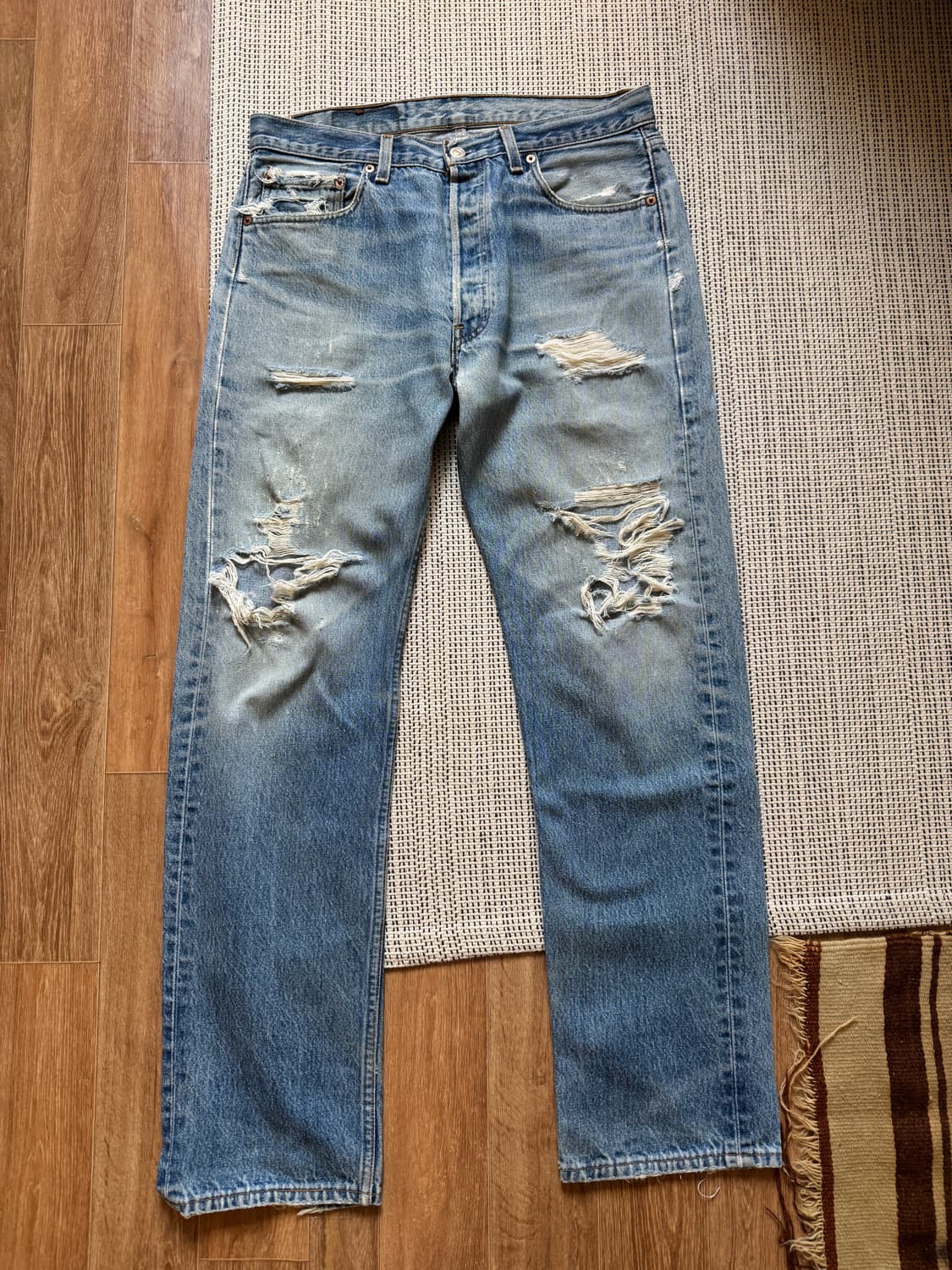 90s 리바이스 501 디스 데님팬츠 상품이미지1