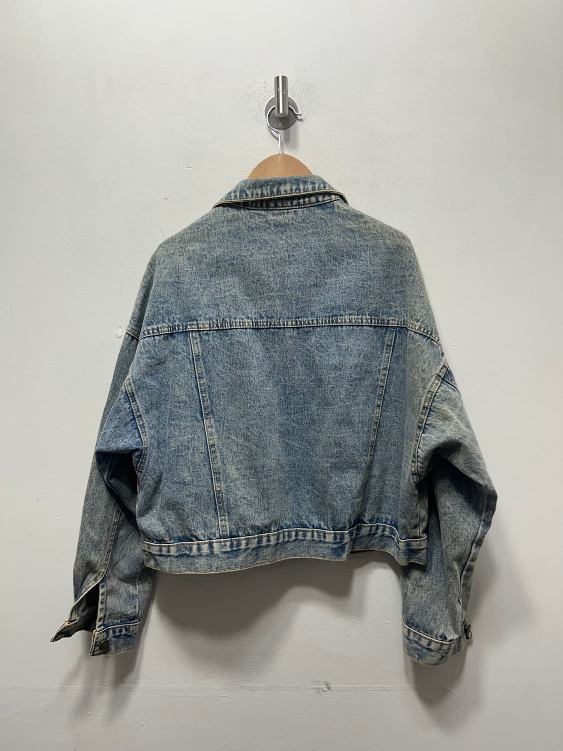 MuMu 여성 반크롭 청자켓 F 상품이미지2