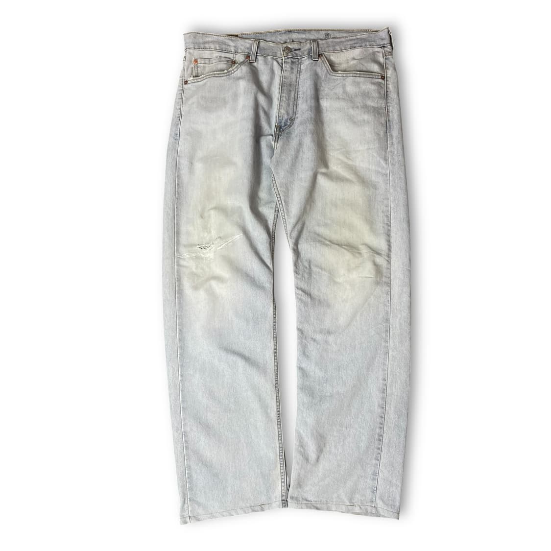 (36) 리바이스 505 36X32 연청 데미지 스판 팬츠 상품이미지1