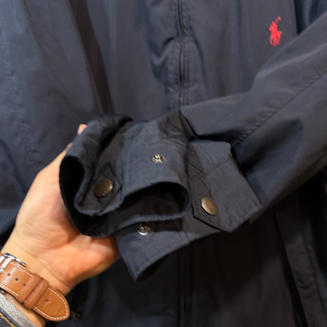 [XL] POLO 폴로 랄프로렌 히든 후드 기모 패리 자켓 상품이미지4