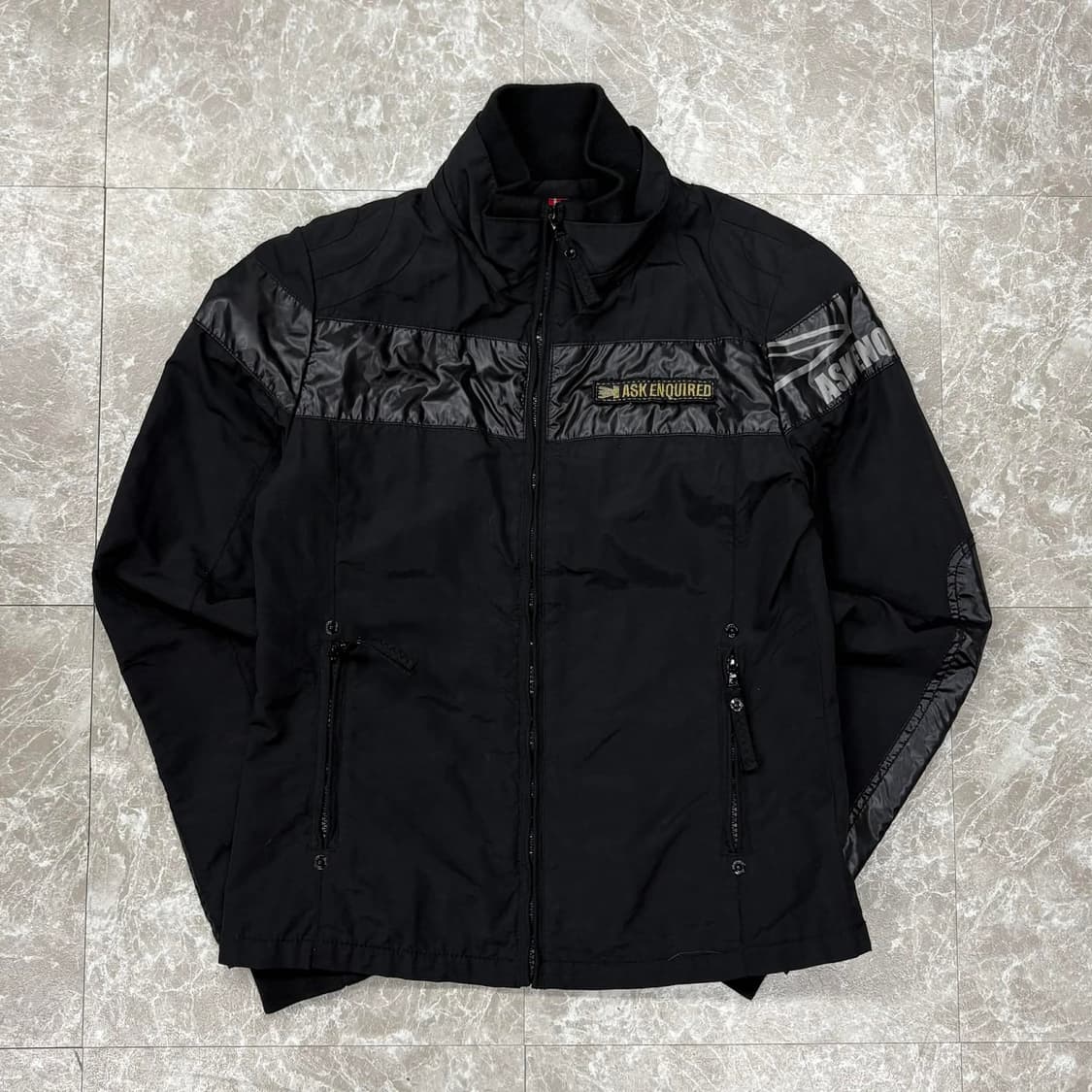 ASK 에스크 올드스쿨 y2k 걸즈 트랙 자켓 경량 패디드 점퍼(S) 상품이미지3