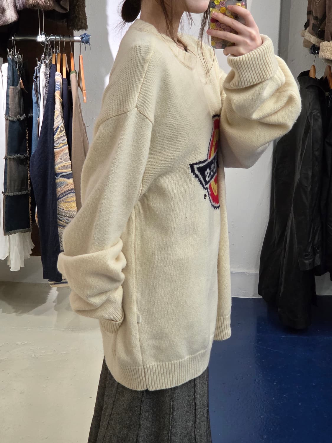 Dickies 디키즈 빅로고 올드스쿨 니트 상품이미지4